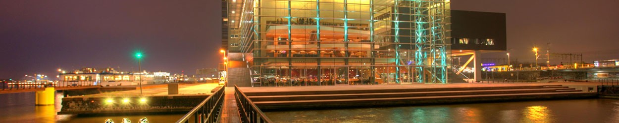 Het Muziekgebouw aan 't IJ Amsterdam